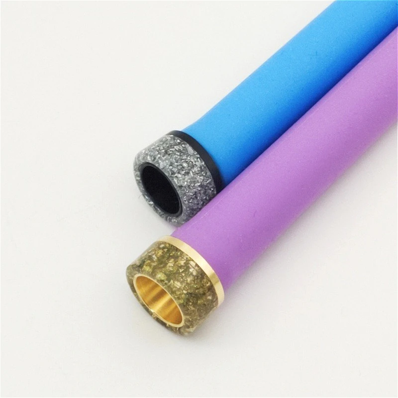1PC Large Bore 810 Drip Tip Stainless Steel Resin POM with Star Spot Straw Joint - view 4