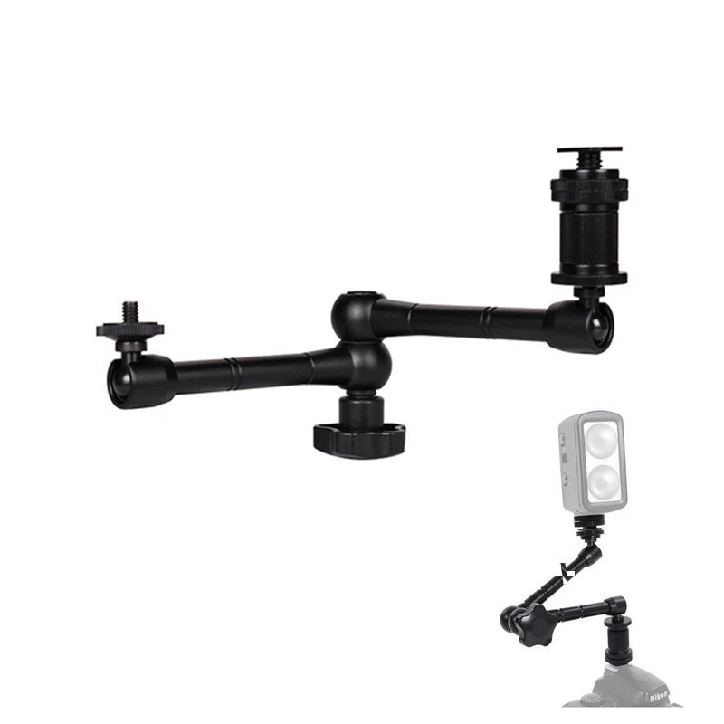 Foleto 7 "Magic Arm e 11" Magic Arm pollici snodi a frizione regolabile per tutti i modelli telefono cellulare SLR Monitor LCD LED Flash Ca