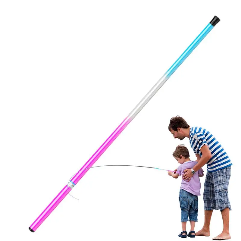 Small Fishing Rod Thin Shrimp Fishing Rod Stream Rod Children's Fishing Set Children Outdoor Adventures Mini Stream Rod Toy