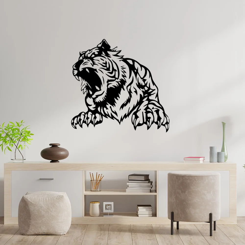 Tiger Wall Sticker Wall Decal Sticker Home Decor For Kids Rooms Decoration Decal Creative Stickers