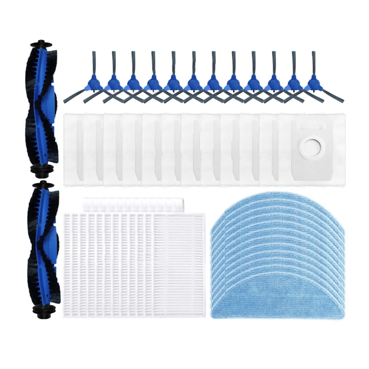 

For 2290 Ultra 05661 Main Side Brush Hepa Filter Mop Cloth Rag Dust Bag Accessories Parts