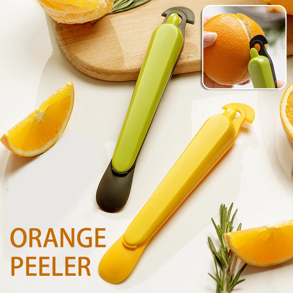 Multifunctional Orange Peelers Reusable Creative Fruit Pomelo Peeling Tool Easy To Use Open Kitchen Gadgets For Grapefruits