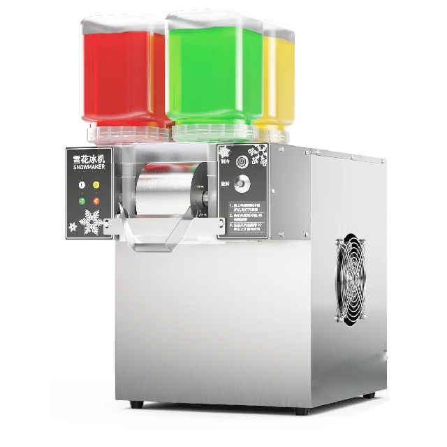 Snow Ice Maker Machine Ice Crusher Snow Flake Ice Machine Automatic Small Korean Bingsu Machine Parlor for Sale