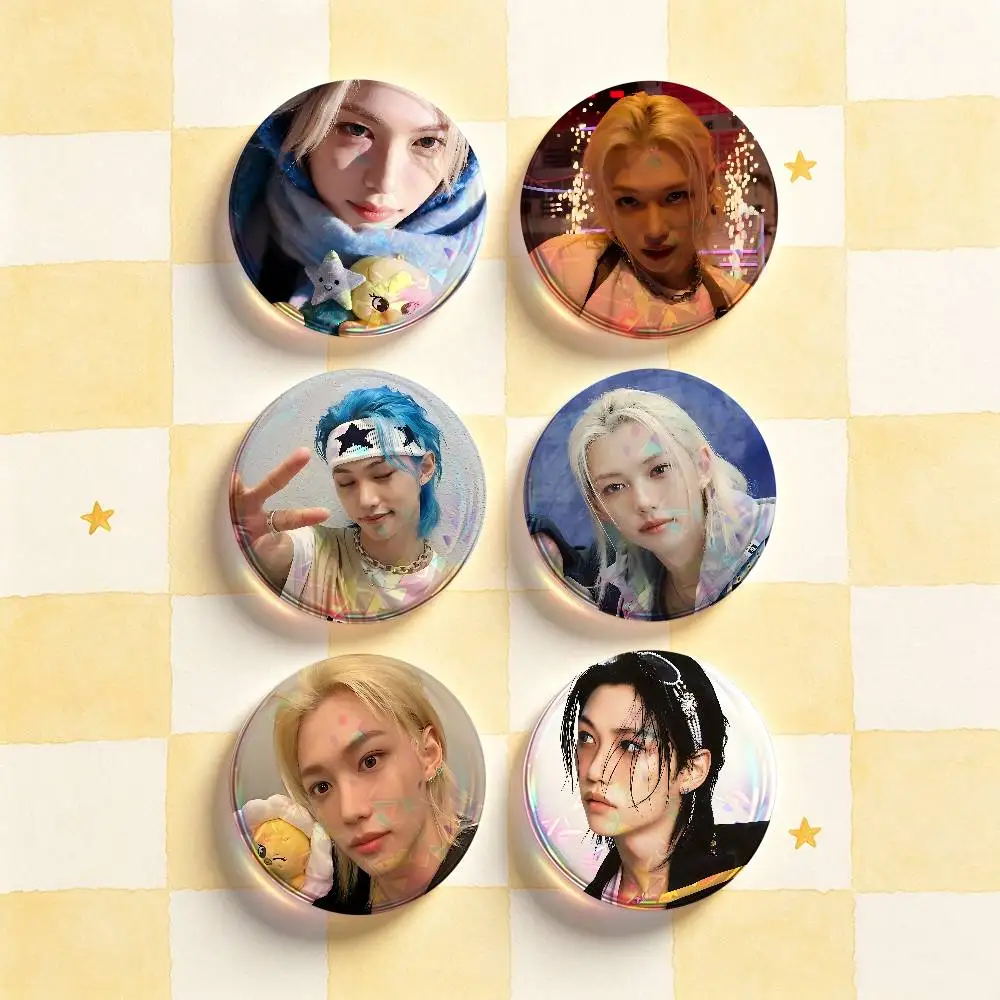 F-Felix THIS THAT L-Lee Custom Badges 75mm 44mm 25mm 32mm 58mm Hat Backpack Accessories Toys Collect Gifts Large