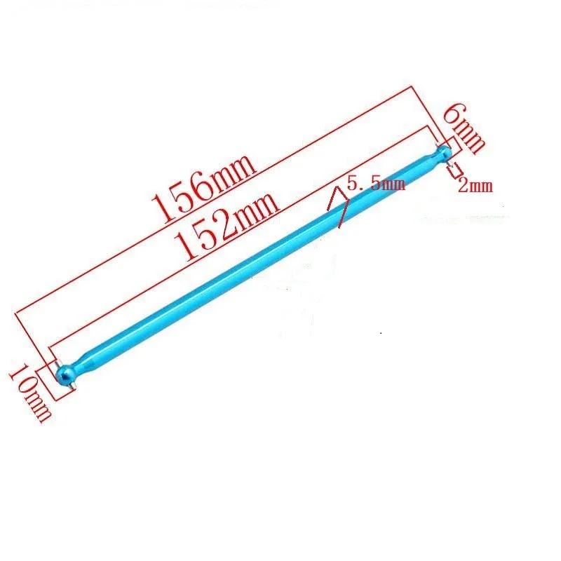 RC 03003 Metal Center Dogbone 1PCS For 1/10 HSP 94103 94103PRO 94123 94123PRO Electric On-Road Drift Car Upgrade Part