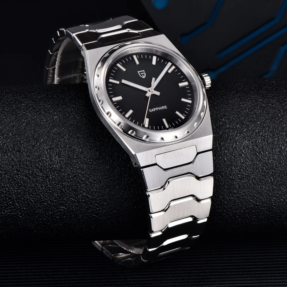 PAGANI DESIGN 2025 New Men Quartz Watch ultrathin 7mm 222 Stainless Steel Sapphire Crystal Waterproof 100m Reloj Hombre PDYS020