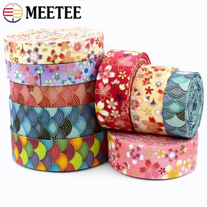 5/10Yards 10-40mm Jacquard Webbing Lace Ribbon for Sewing Hair Bow Headwear Pet Band Clothes Bag Decoration Tape DIY Accessories