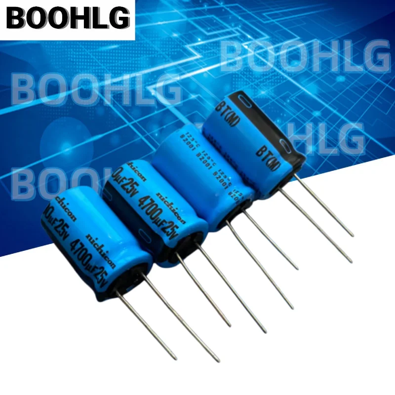 5PCS 4700UF 25V Electrolytic Capacitor 25V 4700UF 16X25 BT High Temperature Resistance