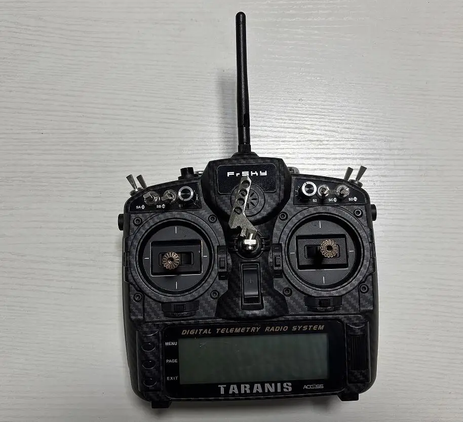 80% new Frsky Taranis X9D Plus SE Carbon Special hall sensor gimbal Transmitter Radio System Remote Control for FPV Racing Drone