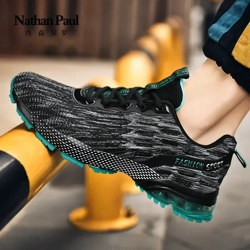 

2025 popular lightweight, non-slip and wear-resistant high-quality soft fly-woven outdoor sports shoes