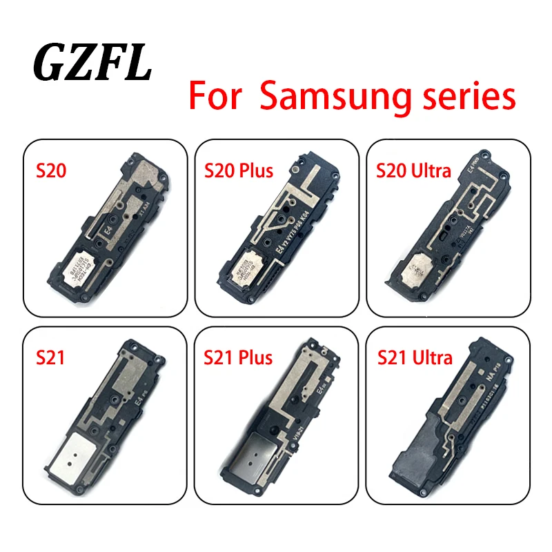 Loudspeaker Buzzer For Samsung Galaxy S20 S21 Plus Ultra Loud Speaker Buzzer Ringer Flex Cable Replacement Parts