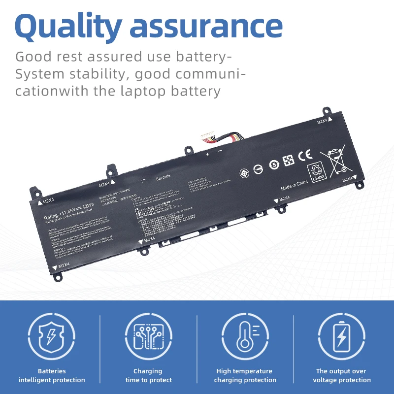 SUOZHAN-Batería de ordenador portátil C31N1806 3ICP5/58/57 para Asus VivoBook S330UN-EY011 X330UA ADOL13F S13 S330FA-EY001T S330UA