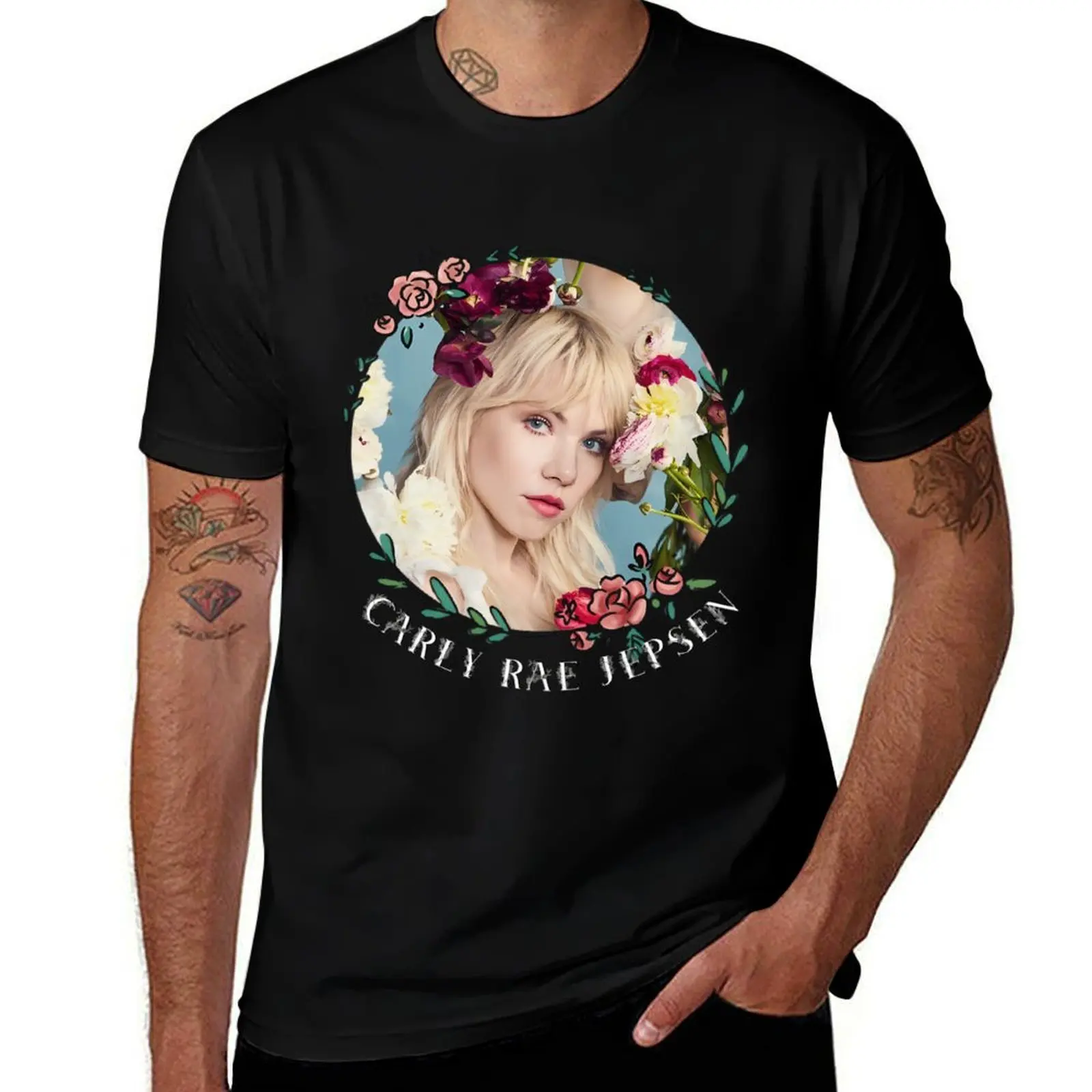 

Carly Rae Jepsen T-Shirt anime t shirts for man cotton t shirts man 100% T-Shirt