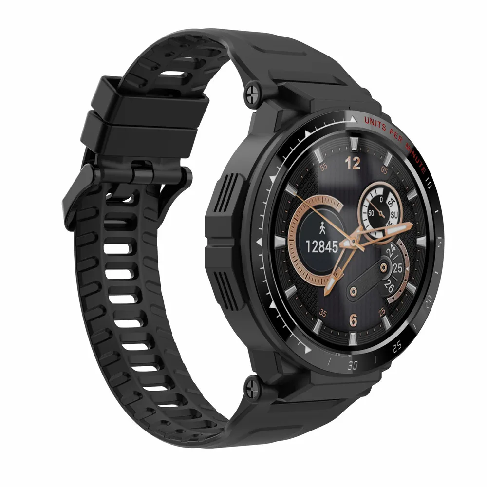 Watchesfactory ساعة ذكية Z35 أندرويد 7.1 ساعة ذكية 2GB + 16GB 4G GPS Wifi ساعة ذكية للرجال ساعة ذكية مع كاميرا Sim مدعومة