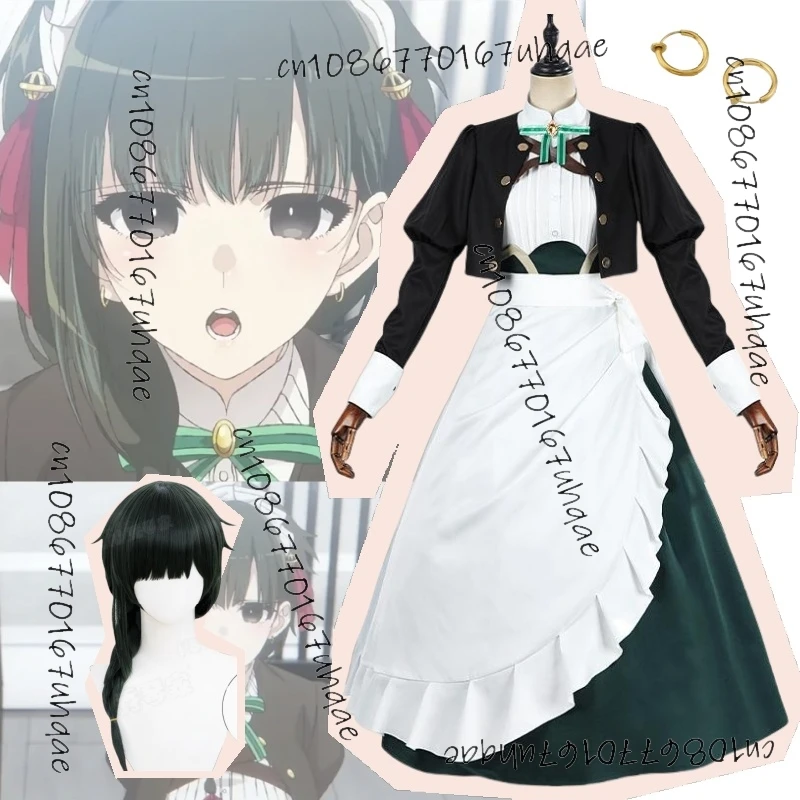 Anime Kimi Wa Meido-sama Yuki Yokoya Cosplay Costume Xue Maid Dress Uniform Hairband Hitoyoshi Yokoya Halloween Party for Women