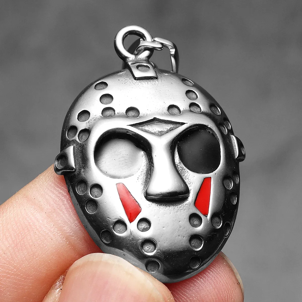 Jason Mask Unique Stainless Steel Men Necklaces Pendant Chain Punk For Women Fashion Jewelry Gifts Wholesale Dropshiping