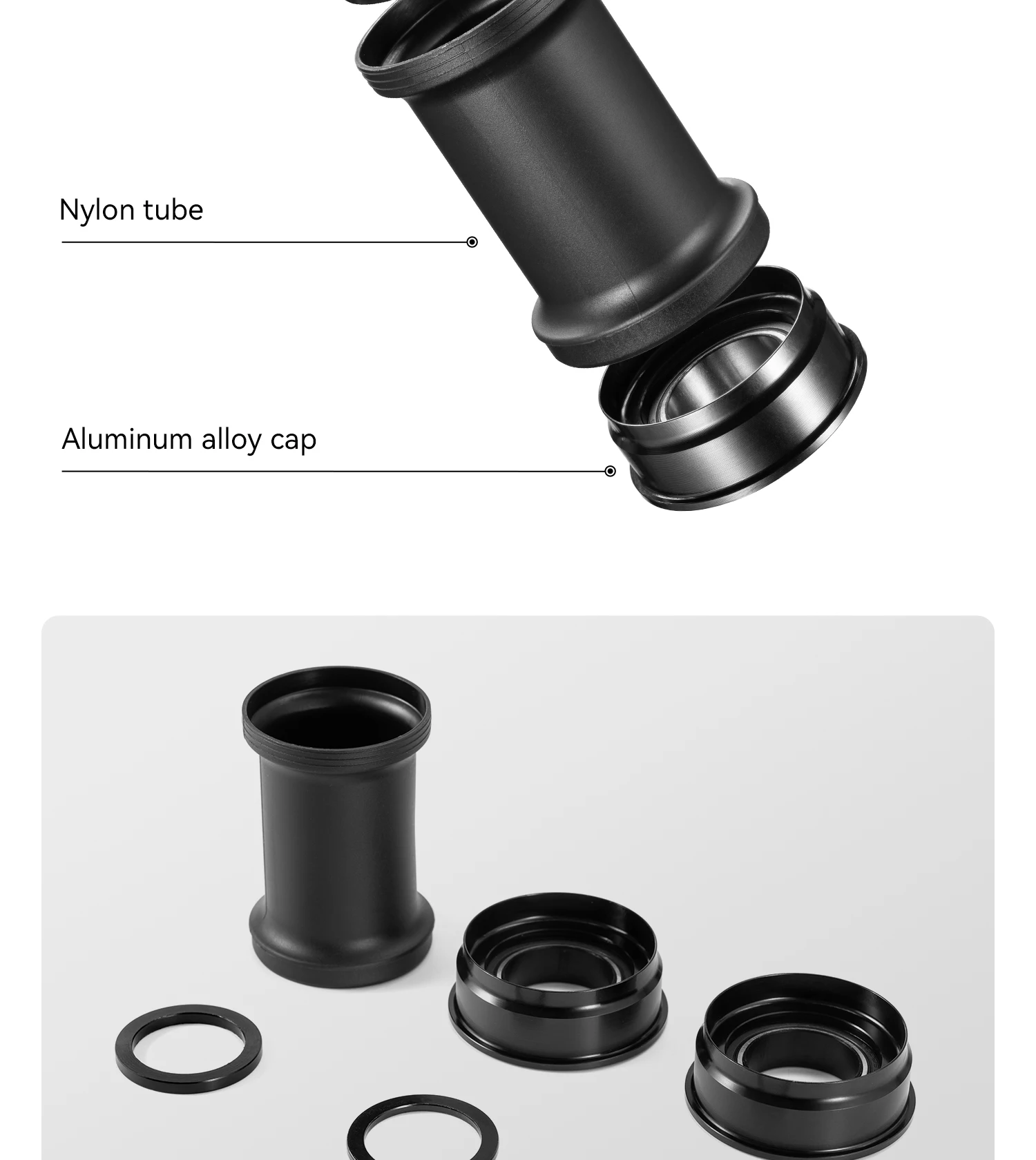 aluminum alloy bike bottom bracket
