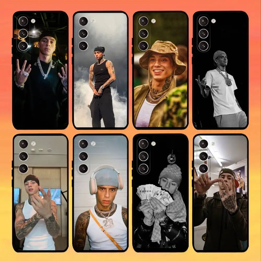 

rapper C-Central Cee Phone Case For Samsung Galaxy A73,A72,A71,A70,A53,A52,A51,Others Soft Black Cover