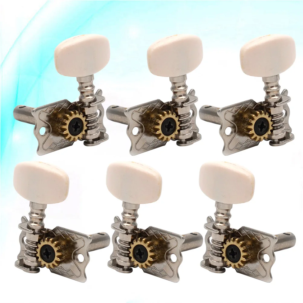 

6 PCS String Knob Guitar Replacement Tuning Pegs Right Hand Tuners Ukulele Acoustic Head