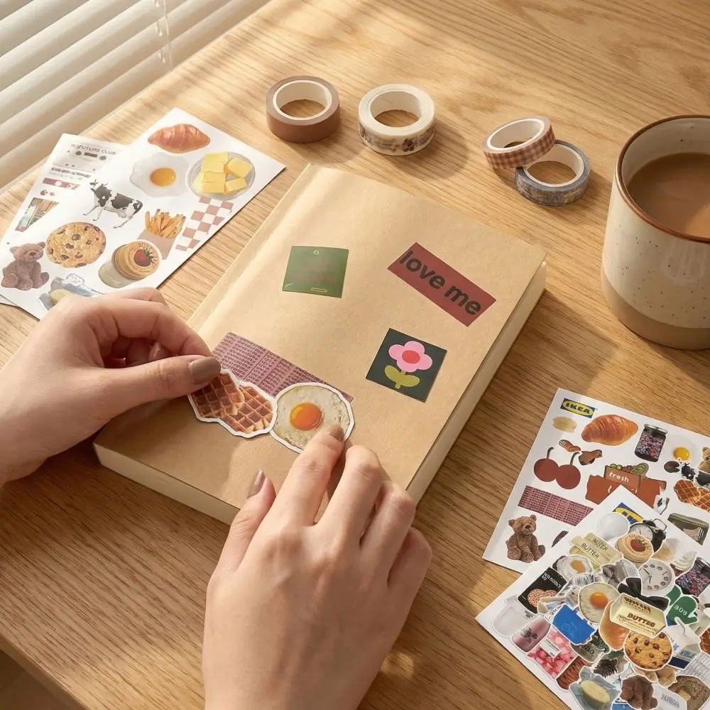 Extra-Thick Blank Notebook High Appearance Level Practical Design Extra-Thick Notebook Blank Pages Indie Style Student Notebook