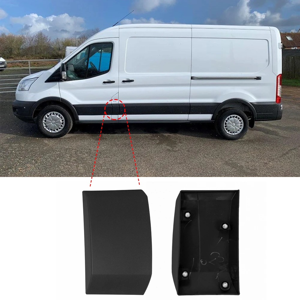 FOR FORD TRANSIT MK8 2014-2017 MOULDING TRIM STRIP UNDER FUEL FLAP NEW