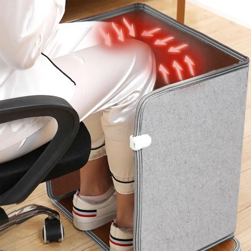 Under Desk Leg Warmer Winter Folding Space Heaters Home Office Under Desk Heater Leg Foot Warmer Office Electric Heated Warmer