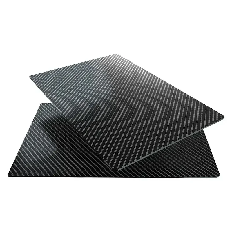 240x490mm Full 3K Carbon Fiber Plate Sheet High Strength Carbon Board Panel Thickness 0.5mm-5mm