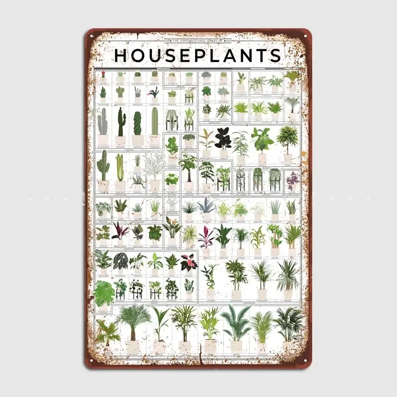 Custom Metal Signs Home Decoration Accessories Horticultural Houseplants Gamer Room Decoration Retro Poster Wall Decor Vintage