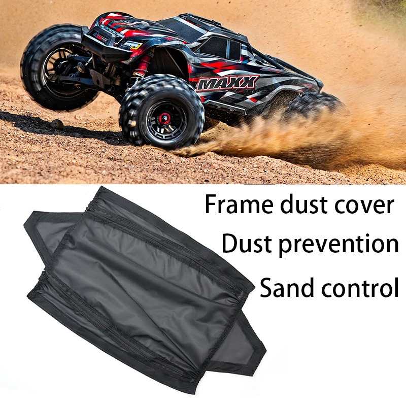 Dust cover, waterproof cover, frame mesh cover, applicable to x-maxx slash 4x4 e-revo 2.0 summit RC auto parts