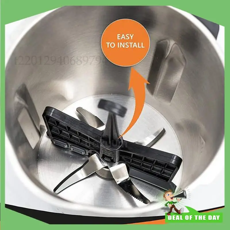 -ABPO Butterfly Stirring Rod Scraper Bar For Cecotec Mambo Models 6090, 8090, 8590, 7090 Kitchen Juicer Tool Replacement