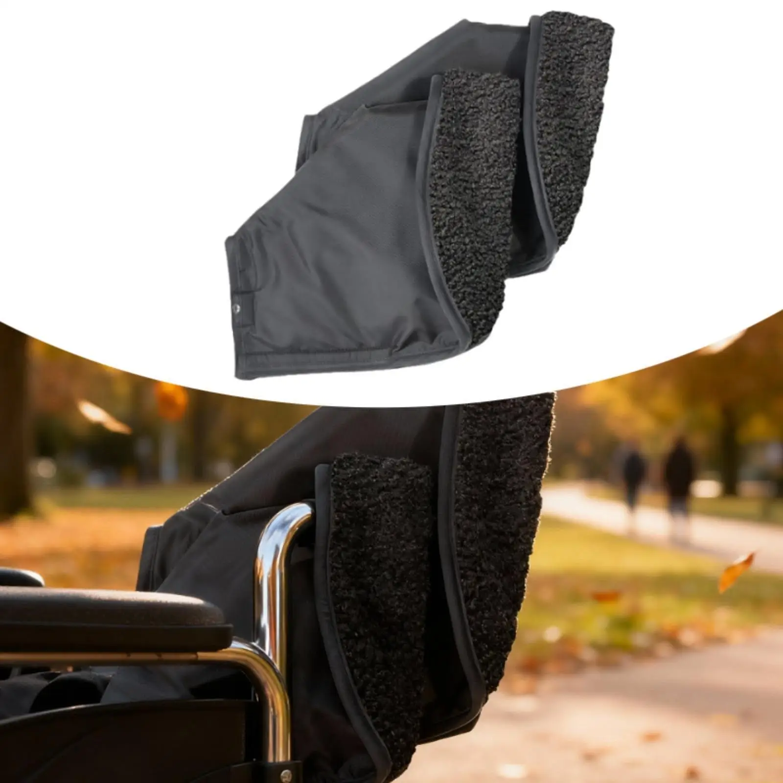 

Перчатки-ролики, защитный чехол для помощи при руке, грелка для рук для инвалидных колясок, ходунков для пожилых людей