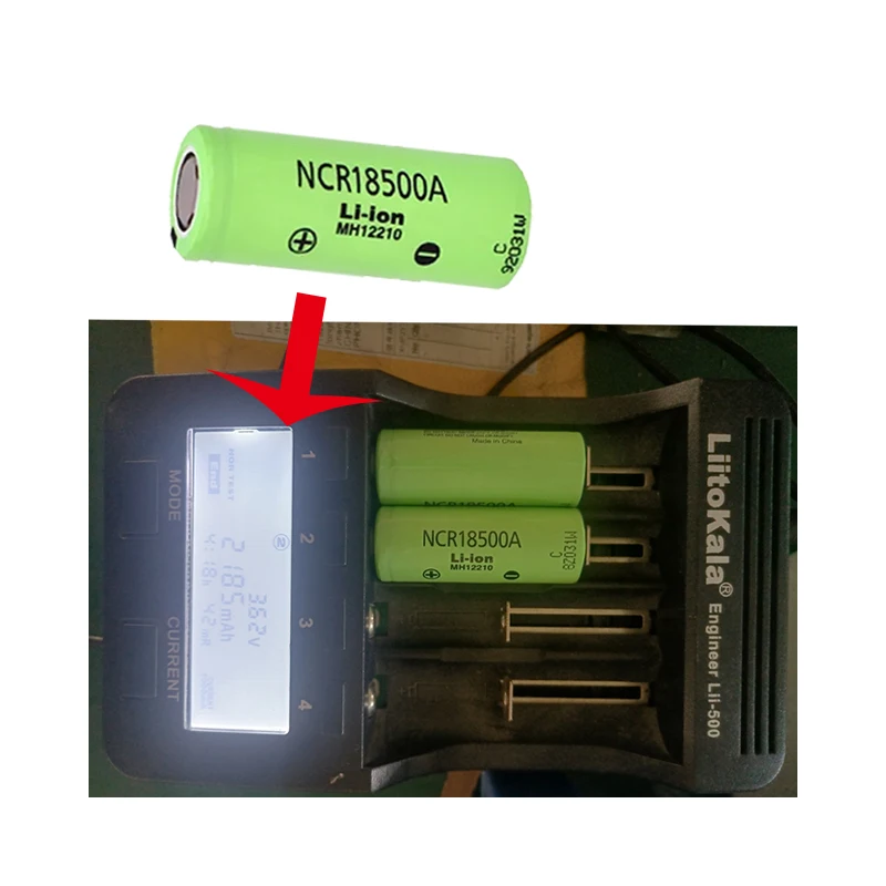New High Quality 18500a 3.7V NCR 18500 2040mAh 100% Original For 3.6 V Battery for Toy Flashlight Ect