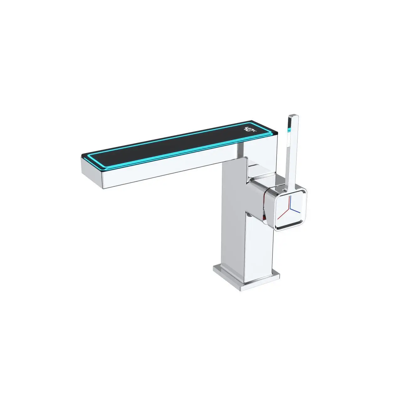 

Smart digital display, basin, faucet, bathroom cabinet, face wash