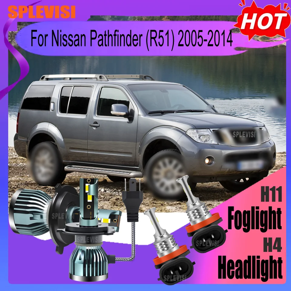 

9003 H9 IP68 Противотуманная фара прозрачная ночного видения для Nissan Pathfinder (R51) 2005 2006 2007 2008 2009 2010 2011 2012 2013 2014