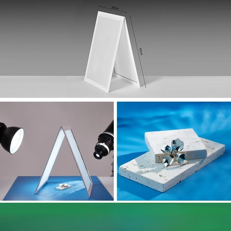 Multifunction Soft Screen Photography Props Softbox Foldable Soft Light Diffuser Photo Studio Kits Reflective Screen
