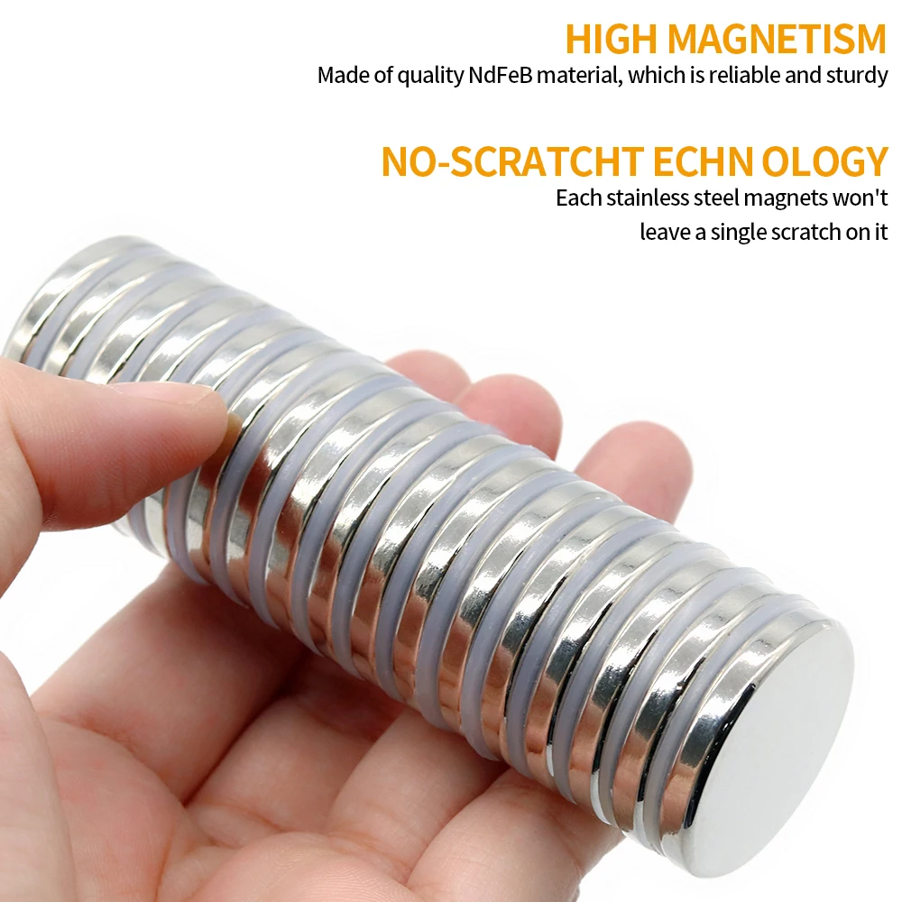 30x5mm Super Strong Neodymium Magnet Round N35 Powerful Magnetic NdfeB Permanent Refrigerator Magnet imanes DIY