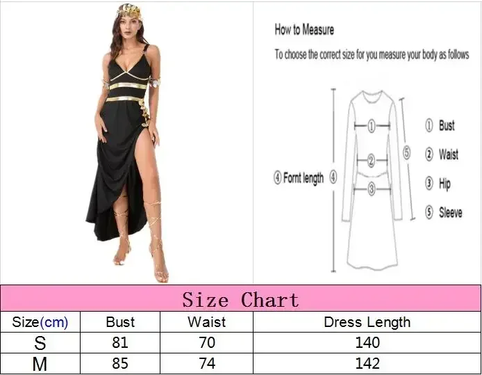 2025halloweenEgyptian Cleopatra Princess Costume Outfits Ladies Roman Toga Robe Greek Goddess Medieval Dress Fancy Costume