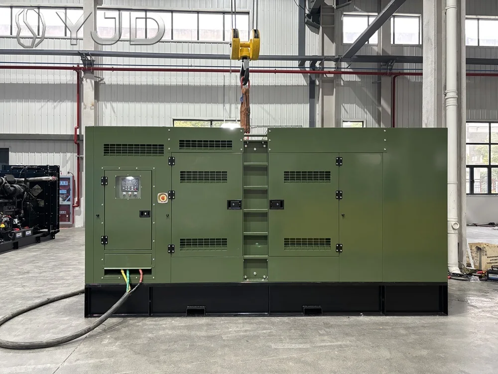 650KVA Diesel Generator Set 50Hz 400V Silent Industrial Power Generator
