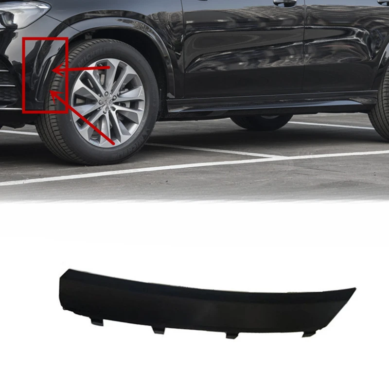 

Left/ Right Side Front Wheel Fender Spoiler Trim for Mercedes W167 GLE350 GLE450 GLE / C167 Coupe / GLE53 AMG 2020-2022