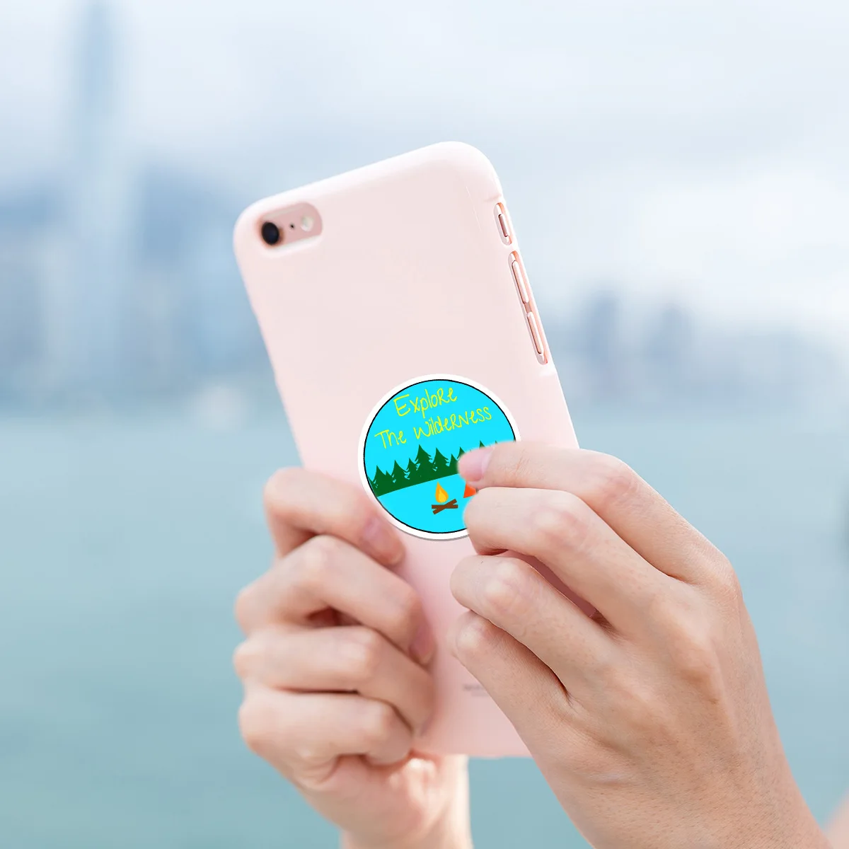 50PCS กีฬาการ์ตูนสติกเกอร์ผจญภัยกลางแจ้ง Graffiti เดินป่าท่องเที่ยว Decals กระเป๋าเดินทางตู้เย็นแล็ปท็อปกีต้าร์รถจักรยานของเล่นเด็ก