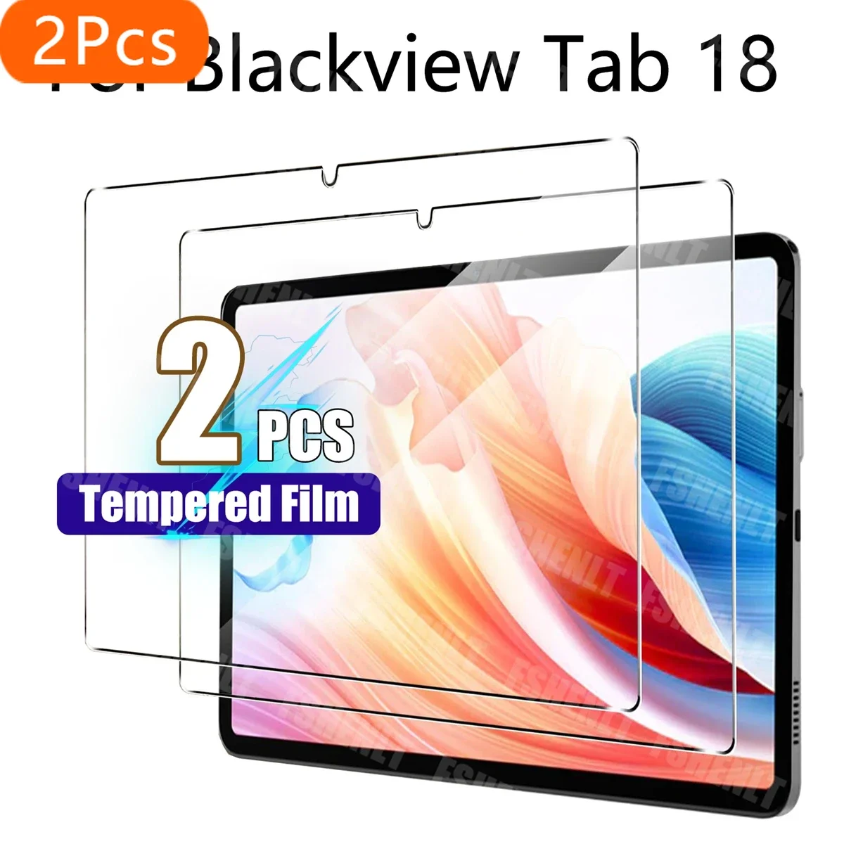 

2Pcs Screen Protector for Blackview Tab 18 (12 inch) 2023 9H Transparent Anti-Scratch Ultra Resistant Tempered Glass Screen Prot