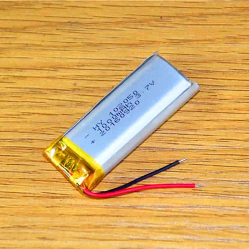 Bateria de lítio microfone sem fio WIFI navegador 3.7V 102050   Taxa de envio geral 1000mAh Mai God Célula de íon-lítio recarregável