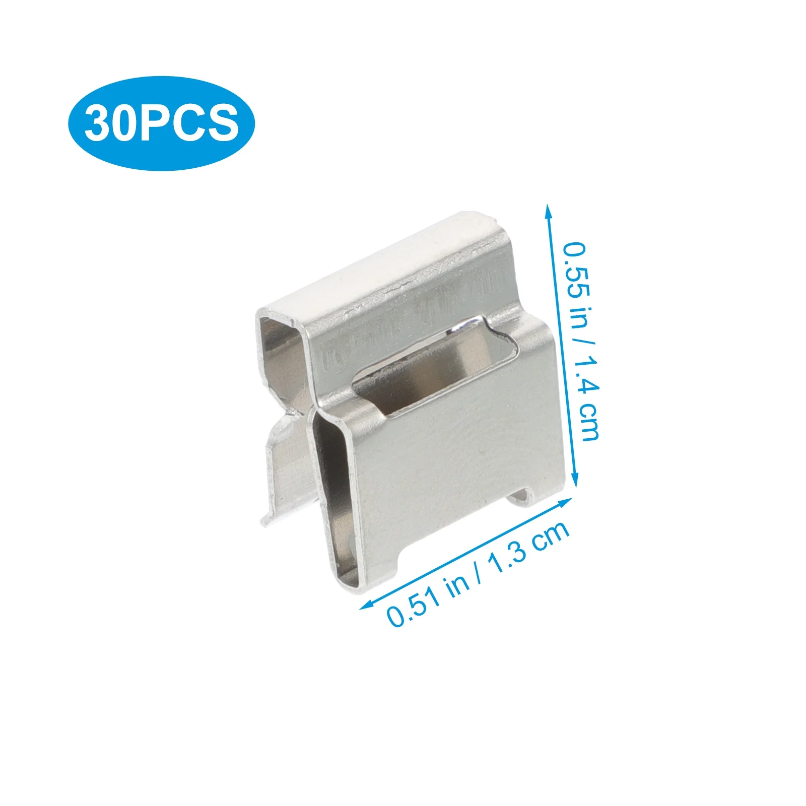 30 قطعة مقاطع كابلات الطاقة الشمسية عالية المقاومة للتآكل حواف ناعمة لا نتوءات سهلة التركيب إدارة الأسلاك للألواح الشمسية