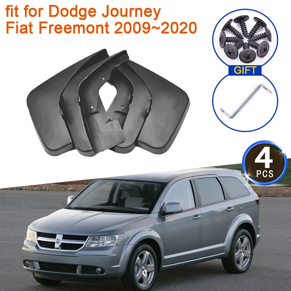 

Mudguards for Dodge Journey JC Fiat Freemont 2009~2020 Accessories 009 2011 2015 2019 Mud Flaps Anti-splash Guards Fender Flare