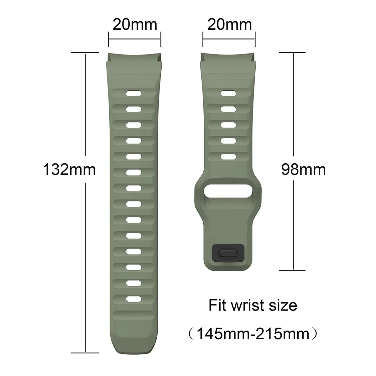 Silicone Strap for Samsung Galaxy Watch 7/6 Classic 47mm 43mm/4 classic 46mm 42 Bracelet Galaxy Watch 6/5pro 45mm/4/7 40mm 44mm image 5