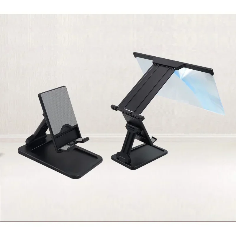 Mobile Phone Screen Projection Amplifier 12 Inch 3D Smartphone Desktop Bracket Universal Cellphone Screen Magnifier Holder