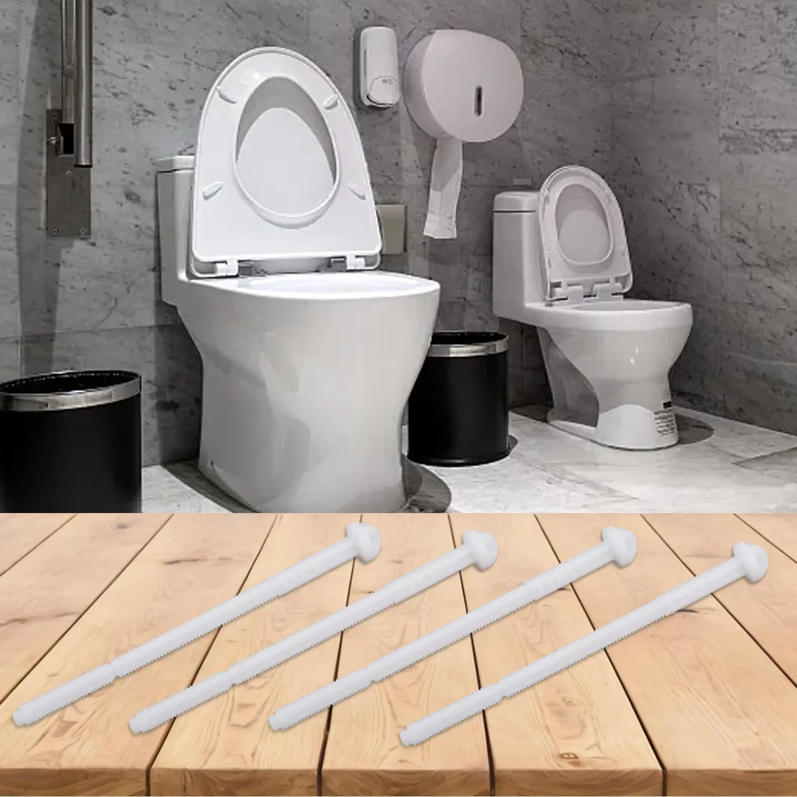 4pc Push Rods  For GEBERIT  For  Twinline  Bathroom  Toilets  Push Rod Presser Bar 240.074.00 Actuator Flush Rod Parts