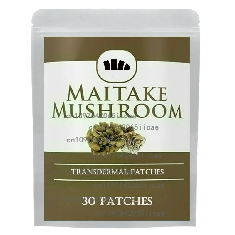 Maitake Mushroom Transdermal Patches for Immune System Support, Stress Relief, Build Energy, Strength Booster 30 Patches