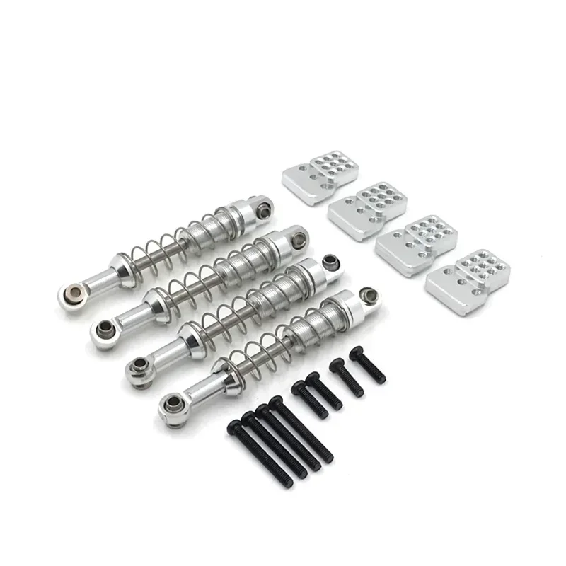 Amortisseur en alliage d'aluminium avec kits élaborées d'extension, WPL C14, C24, C34, C44, MN D90, D91, MN45, MN96, MN99, MN99S RC