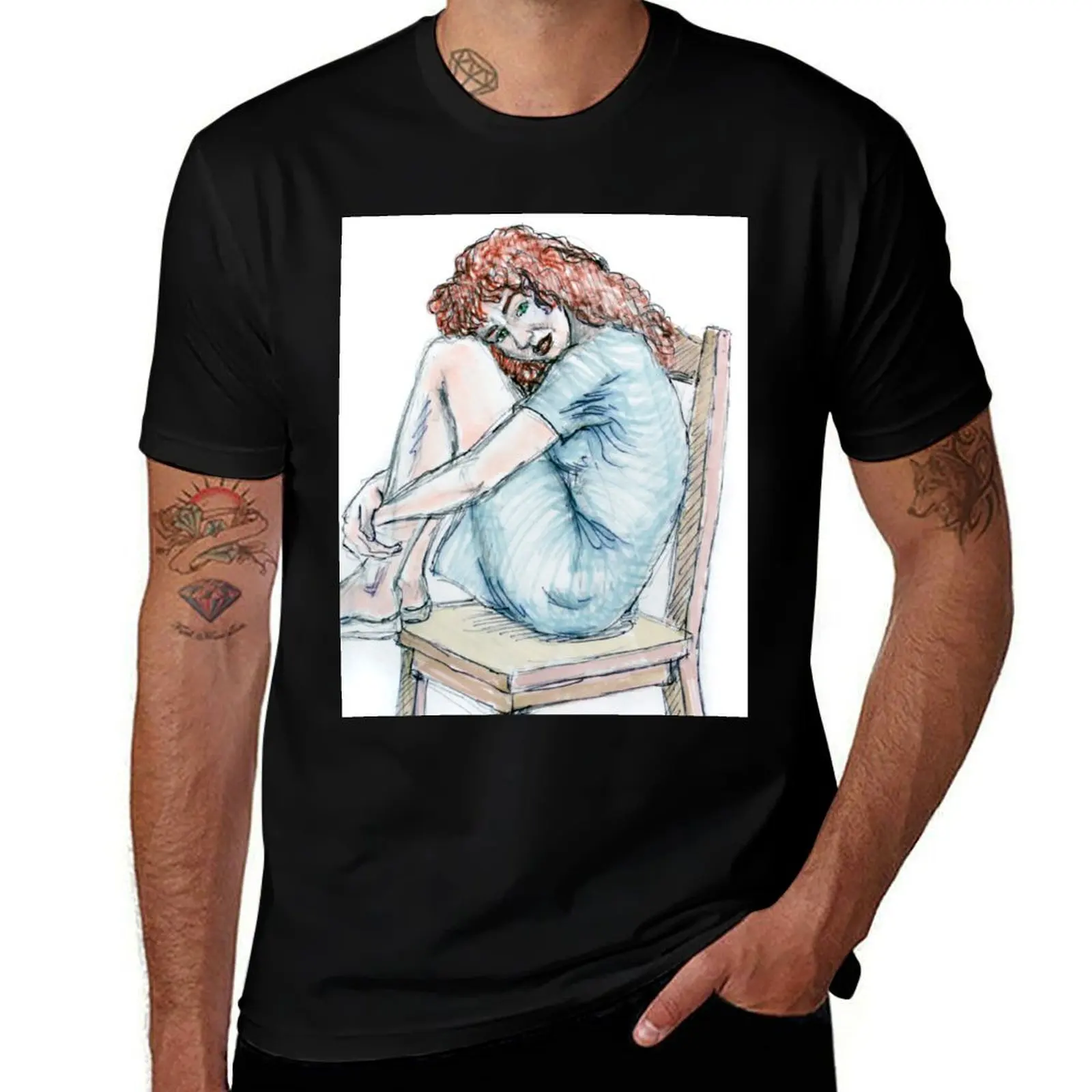 romantic girl T-Shirt Big Size Short Sleeve Casual Top T-Shirt